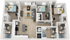 3 BED 3 BATH