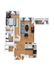 1 Bed 1 Bath - A8