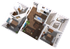 3D floor plan illustrating two bedrooms, a spacious living room, modern kitchen, and two bathrooms.