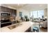 Encore Apartments open kitchen and living room