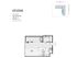 Studio Floor Plan at Seven at Broadway