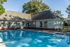 Pool and clubhouse at Deerfield Apartments in Memphis, TN