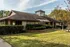 Brick and wood leasing office at Hickory Forest in Memphis, TN