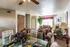 Furnished model living and dining area at Hickory Forest in Memphis, TN