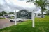 Trails entrance sign along the parking lot at Trails at Northpointe in Jackson, MS