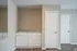 Dining area with built-in buffet and entry door at Trails at Northpointe in Jackson, MS