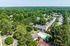 Aerial view of tree-lined apartment buildings at The Meadows Apartments in Memphis, TN