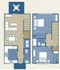 2 bedroom, 1.5 bath floor plan at Collier Village Apartments in Collierville, TN