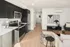 Model Unit Kitchen + Living Room