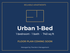 Reliable Apartments - Urban 1-Bed Floorplan