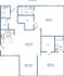 2-bed, 2- bath with washer/dryer