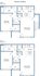 Plan 1 - 1 bed, 1 bath