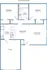 2-Bed, 1-Bath, 1-Story Remodeled Floorplan