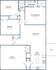 3-bed, 2-bath house with garage