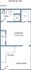 Plan H - 1-bed, 1-bath