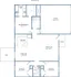 3-bed, 2-bath house
