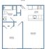 1-Bed, 1-Bath Standard