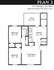 Plan 2 - 2 bed, 1 bath
