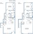 Plan 2 - 1 bed, 1 bath