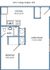 1-bed/1-bath floorplan