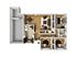3 Bedroom 1 Bath Duplex with Attached Garage and Storage Area