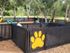 Our dog park entrance has two doors for dog security.