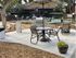 outdoor BBQ area near office