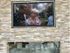 out door tv  by lounge area