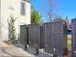 Dark gray mailboxes
