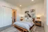Bedroom with closet