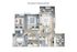 Three bedroom floorplan