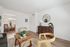 Living area with hardwood floor throughout