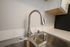 New stainless steel kitchen fixtures