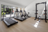 Stop by the gym to use a treadmill or stationary bike