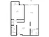 1 Bedroom & 1 Bathroom