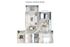 Two bedroom floorplan