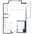 Studio 2 Floorplan