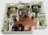 two bedroom two bathroom doll house floorplan
