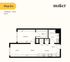1 bedroom Plan B4
