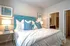 Bedroom with attached bath.