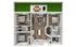 3 bedroom 2 bath floor plan.