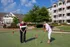 Enjoying Putting Green | The Lodge at Bridgemill | Canton, Georgia