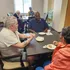 Group eating and talking Schaffer Heights | Schenectady NY