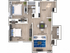 2x1 Duplex Floorplan