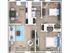 2x1 Comfort Floorplan