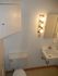 Studio bathroom and additional storage