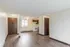 Interior photo of the living area with renovated floors at Mountain View apartments in Oregon City, OR. 1 bed, 1 bath unit