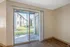 Sliding glass door in the living room area of the 2 bed, 1 bath units at Meadow Crest apartments in Vancouver, WA