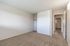 Interior of bedroom with large closet space inside The Maples 2 bedroom, 1 bath units in Portland, OR