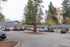 Charming apartment complex with lush greenery, ample parking, and a serene environment under tall trees.